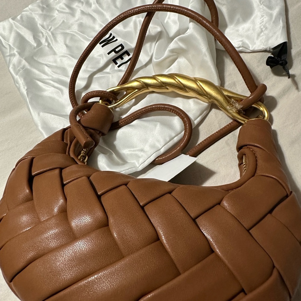 JW PEI Orla weave brown Braided Leather Handbag from Nordstrom - Picture 7 of 8